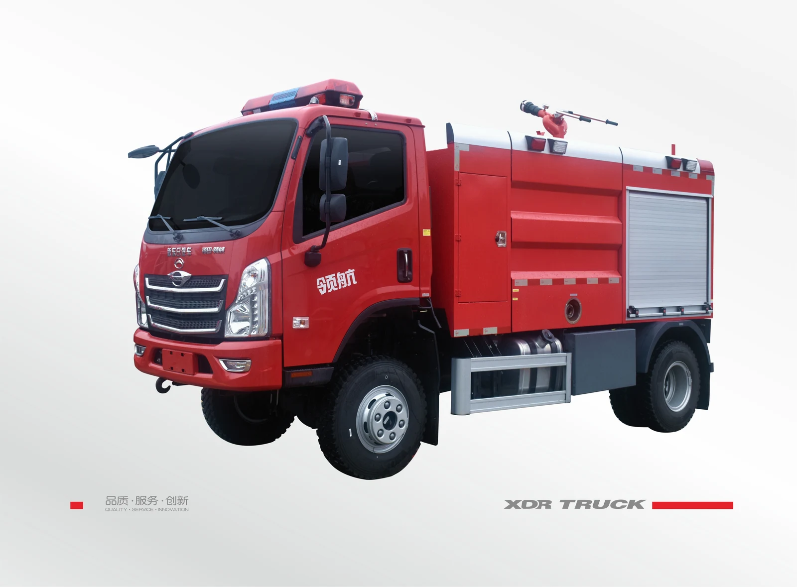 Foton 4×4 Water Tank Fire Truck